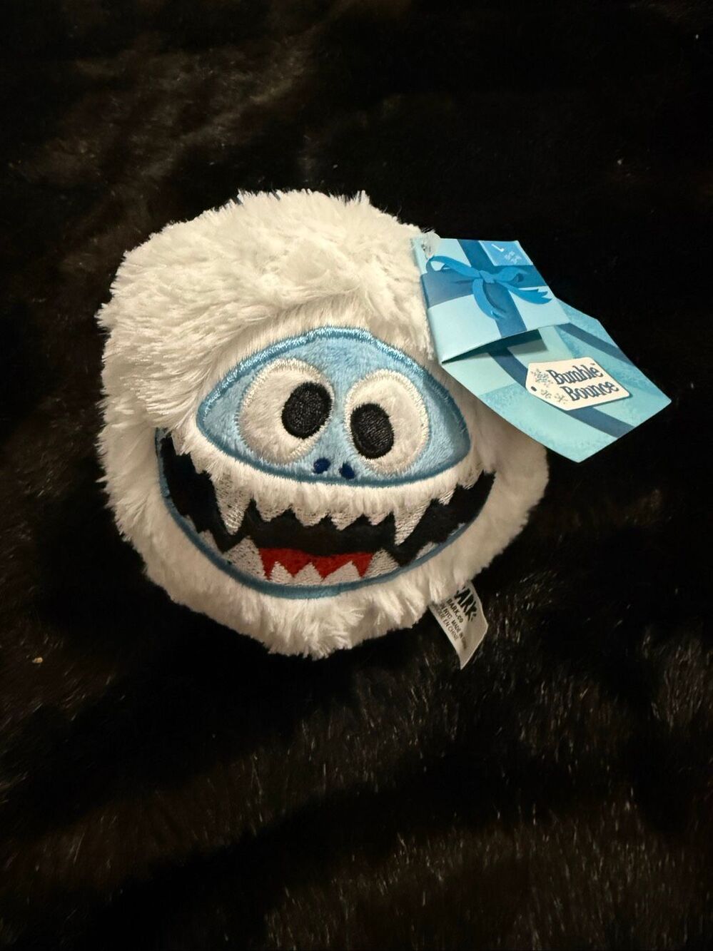 New Bark Box Super Chewer " Bumble Bounce " Dog Toy Christmas Large Yeti Rudolph
